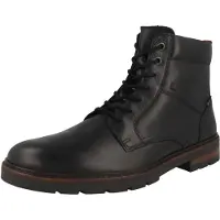 Pius Gabor Herrenschuhe Schnürstiefel Schwarz Freizeit