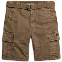 Superdry für Herren. M7110434A Cargo-Shorts Schweres Braun (32), Lässig, Baumwolle