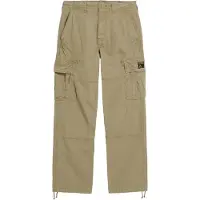 Superdry für Herren. M7011029A Locker sitzende Cargohose aus Bio-Baumwolle (32/32), Lässig, Grün