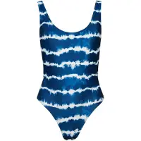 Superdry Code Tie Dye Badeanzug