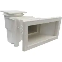 AstralPool 11305 Skimmer Standard Langmundstück Quadratische Abdeckung 17l