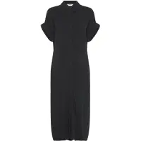 Object Maxi Blusenkleid Schwarz 36