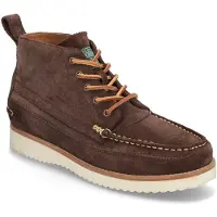 Ralph Lauren für Herren. 812945353002 Ranger Arbeitsstiefel aus braunem Wildleder (46), 1 bis 3 cm, Keine, Lässig