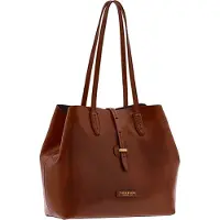 The bridge Dalston Shopper brown/gold