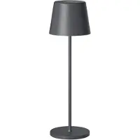 TINT Müller Licht LED-Akku-Tischleuchte Dalia, Alu anthrazit