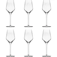 Stölzle Symphony, Weißweingläser, 37 cl, 6 Stück, transparent Glas