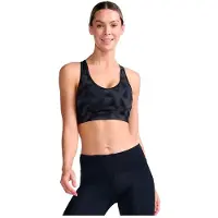 2XU Sport-BH Mittlerer Halt Damen Motion Racerback | Größe L