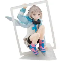 Banpresto Asahi Serizawa Windig Und Bewegungen The Idolmaster Shiny Colors Espresto Figur 13 Cm Blau Blau One Size