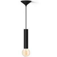Philips Hue Set: Schwarze Kordel Large + White Ambiance Filament G93 Globe