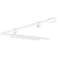 Philips Hue Perifo Basis-set L-förmige Deckenleuchte Weiß (2 Spots, 1 Lightbar)