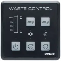 VETUS Bedienfeld Für Sanitärwassersystem 12-24v
