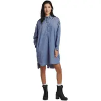 G-Star Denim Shirt Langarmkleid
