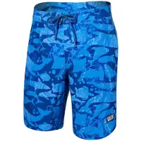 Saxx Betawave 2N1 Board Short - Boardshort Voyagers / Navy US 32 - Inseam 19"
