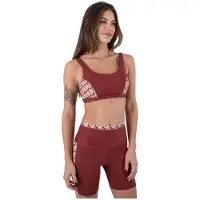 Hurley City Block Scoop Neck Sport-bh Mit Geringer Unterstützung