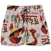 Grimey Viet Cong Beer Badeshorts