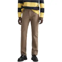 Gant für Herren. 1000262 Slim Fit Jeans Wüstenbraun (33/34), Lässig, Baumwolle, Nachhaltig