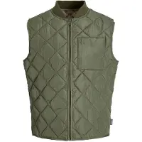Jack & Jones Karl Quilted Weste Grün S Mann Grün S