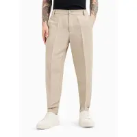 Armani Exchange für Herren. 8NZP15ZNFNZ1724 Beige Leinenhose (34), Lässig
