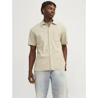 Jack & Jones Mykonos Plisse Kurzarmhemd