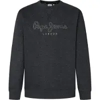 Pepe Jeans für Herren. PM582719 Neu Nouvel Crew Sweatshirt grau (L), Lässig, Baumwolle, Nachhaltig