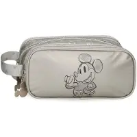 Disney Mickey 100 Federmäppchen Grau Mann Grau One Size