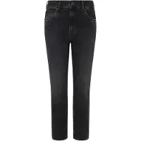 Pepe Jeans für Damen. PL204591XH7 Jeans Tapered Hw schwarz (24/32), Lässig, Baumwolle, Denim, Nachhaltig