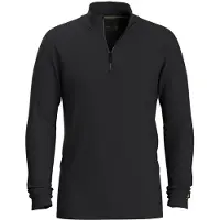 Smartwool - Classic All-Season Merino Base Layer 1/4 Zip Boxed - Merinounterwäsche Gr XXL schwarz