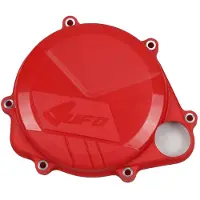 Ufo Honda Crf 450 R 17 Kupplungsabdeckungsschutz Rot Rot One Size