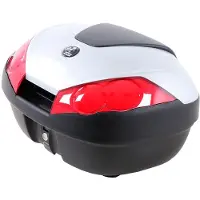 Hepco&Becker Topcase Journey 52 Liter schwarz/silber Unisexneutral200 - Motorradzubehör - Motorradgepäck