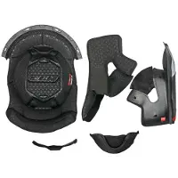 Cgm Vollschwarzes Innenfutter 363 SHOT Helm Größe L
