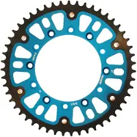 Supersprox MX Stealth-Kettenrad 520-51Z BLAU