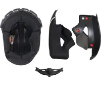 Ska-p Vollschwarzes Innenfutter 3MH SPEEDER Helm Größe S