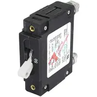 Blue Sea Systems Einpoliger Leitungsschutzschalter Der C-serie Schwarz 5 A Schwarz 5 A