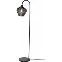 Light & Living - Stehleuchte ALVARO - 35x30x160cm - Schwarz