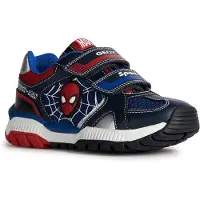 Geox Tuono Kinderschuhe Jungen Halbschuhe Klettschuh Blau Freizeit