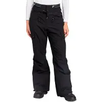 Roxy Skihose "Passive Lines", Damen, Gr. XS, Normalgrößen, schwarz, Obermaterial: 56% Polyester, 44% Polyester., Hosen Skihose