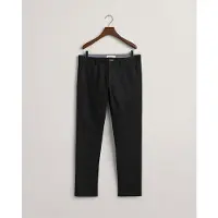 Gant für Herren. 1505220 Chinos slim fit Tech Prep Hose schwarz (30/34), Lässig, Baumwolle