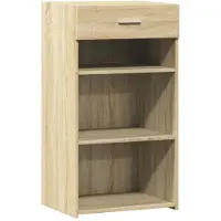 vidaXL Sideboard Sonoma-Eiche 50x42,5x93 cm Holzwerkstoff