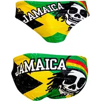 Turbo Jamaica Skull Vintage 2013 Waterpolo Badeslip