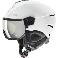 Uvex Instinct Visor white - black matt silver mirror 60-62 cm
