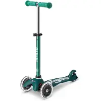 Micro mobility Mini Micro Deluxe ECO LED, Kinder, Dreiradroller, Junge/Mädchen, Asphalt, 50 kg, 3 Rad/Räder
