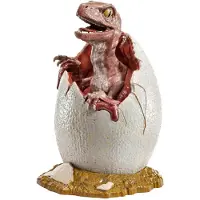 Noble Collection Sammlerstücke Jurassic Park Baby Velociraptor In Ei Figur