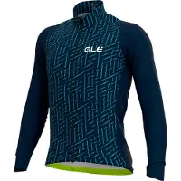 ALÉ Langarmtrikot Green Bolt | Größe M