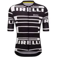 Santini Pirelli Kurzarm-radtrikot L Mann L