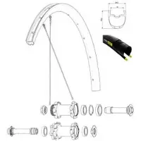 Mavic Ksyrium Pro Carbon Sl Ust Disc Vorderradfelge