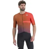 Sportful Kurzarm Fahrradtrikot - BOMBER - Orange XL