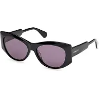MAX&Co. Max&co Mo0116 Damen-sonnenbrille Schwarz Mann Schwarz One Size