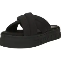 Tommy Hilfiger Tommy Jeans Damen Klassische Sandalen EN0EN02465 BDS Farbe: Schwarz Größe: 41