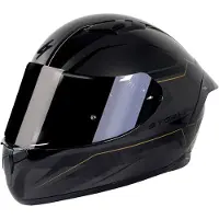 Stormer Zs-601 Star Integralhelm Schwarz XS Schwarz XS