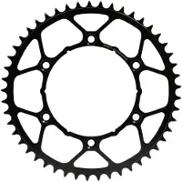 Moto-Master Stahlketteller Hinterrad Ultralight 4552 47 (455247) Ktm 60 Sx '98-'01, 65 Sx '98-, Husqvarna Tc 65 '07-, Gasgas Mc 65 '21-, Farbe Schwarz (Jta897.47) (Kette 420)